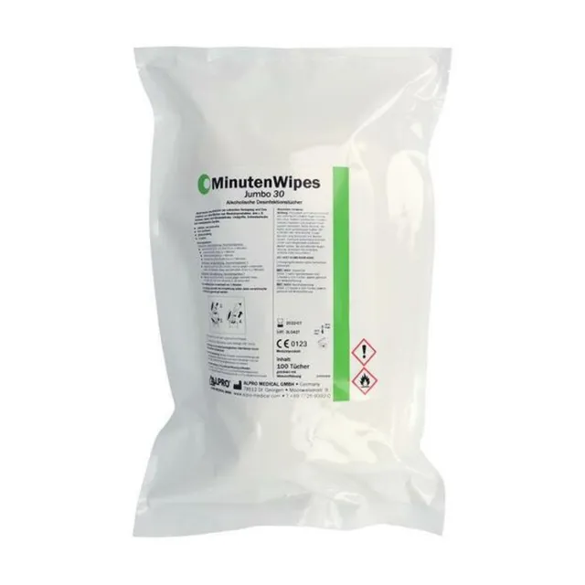 Alpro Medical Minuten Wipes 100’lük Refil photo