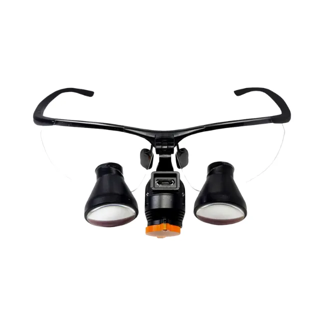 Amtech Optic 3.5x Büyütmeli Siyah Kablolu Işıklı Spor Custom Loupe photo