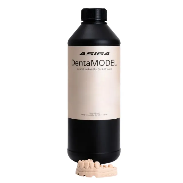 Asiga DentaMODEL Model Resin - 3D Yazıcı Model Reçinesi 1 kg photo
