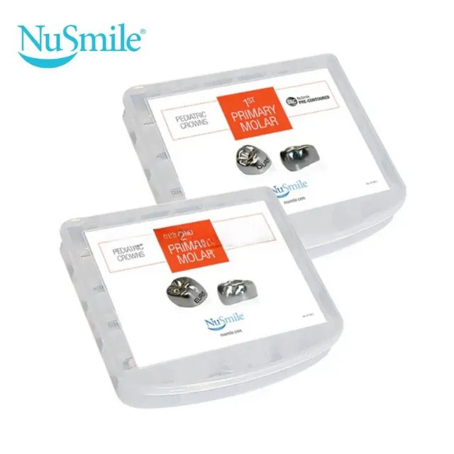 Avalon Biomed NuSmile Pre-Contoured Paslanmaz Çelik Kron Starter Kit photo
