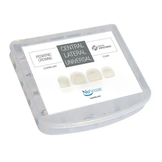Avalon Biomed Nusmile ZR Anterior Pediatric Crowns Starter Kit photo