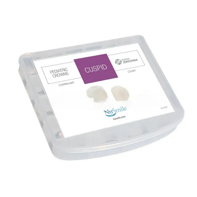 Avalon Biomed NuSmile ZR Cuspid Pediatric Crowns Starter Kit photo