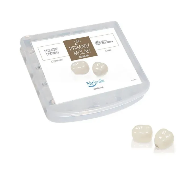 Avalon Biomed NuSmile ZR Posterior Second Primary Molar Crowns Evaluation Kit photo