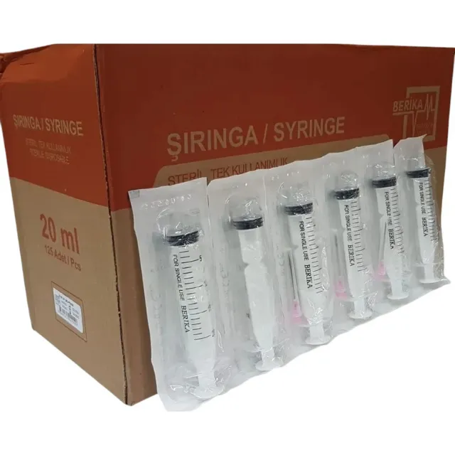 Berika Steril Enjektör 20 Ml photo
