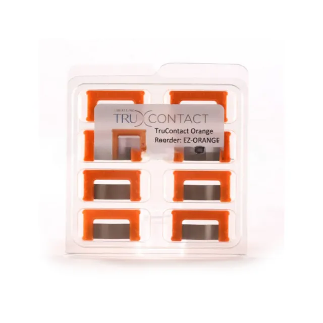Bioclear TruContact Tek Taraflı Zımpara -  Turuncu - 8'li Paket photo