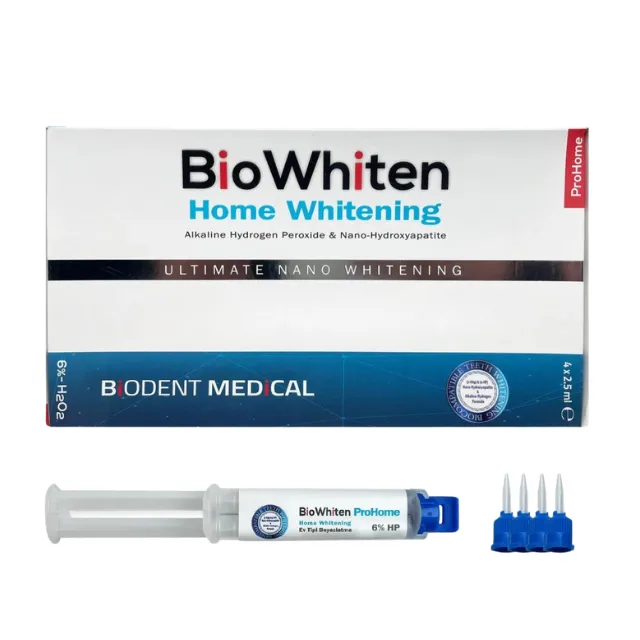 BioWhiten Ev Tipi Beyazlatma Kit 4*2,5 ml photo
