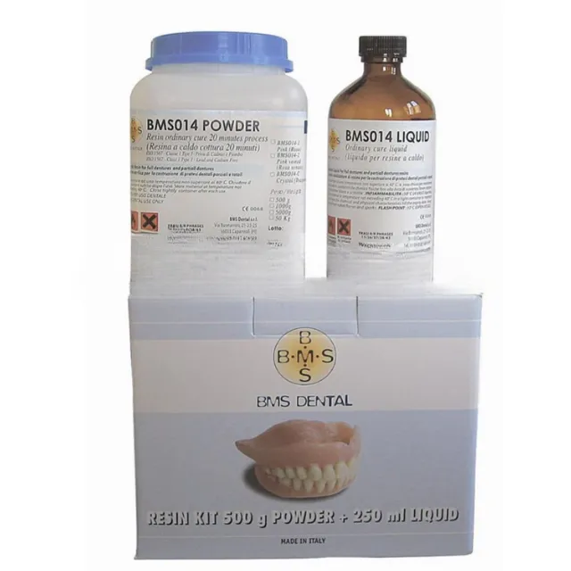 Bms Dental Soguk Akrillik Takım 500 gr Toz 250 gr Likit photo