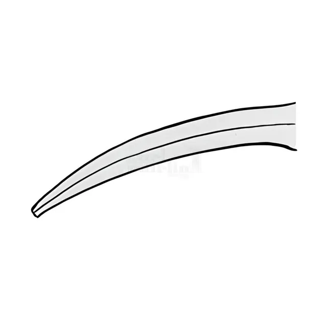 Carl Martin Solingen Diş Eti Makası 12 Cm/Eğri La Grange 854 2