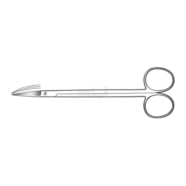 Carl Martin Solingen Diş Eti Makası 16 Cm/Eğri - Kelly 840 photo