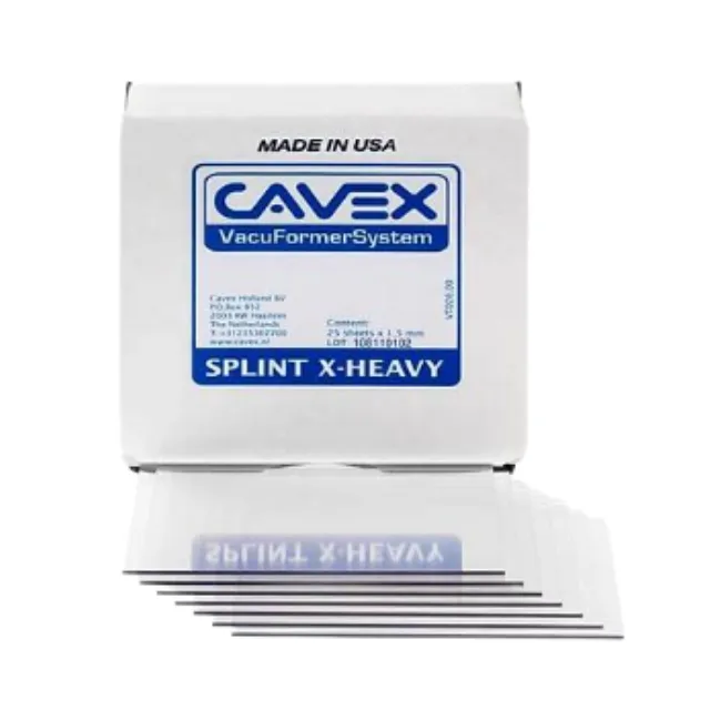 Cavex Splint Heavy Plagı - 25 Adet*1,5 mm photo