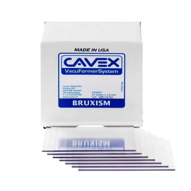 Cavex VacuFormer Bruxism Plağı - Sert 2 mm Plak photo