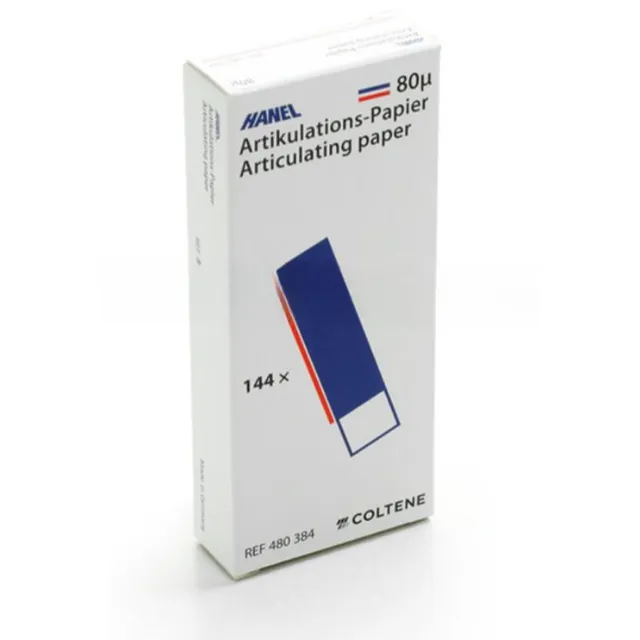 Coltene Hanel Artikülasyon Kağıdı I Form 80 Mikron photo