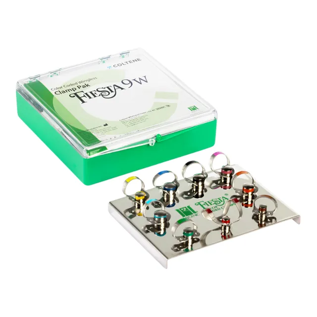 Coltene Hygenic Fiesta Renkli Rubberdam Klemp Seti photo