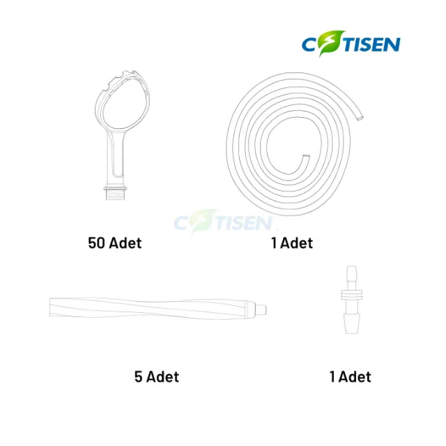Cotisen AeroView Aspirasyonlu Tedavi Aynası (50 Adet) 2