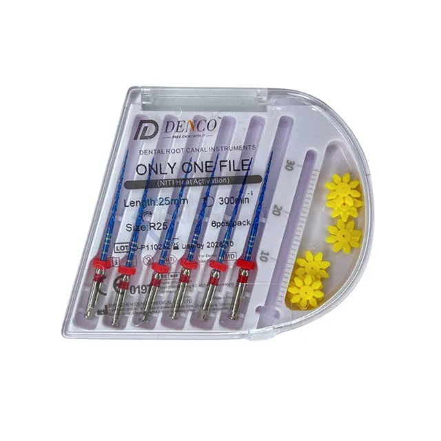 Denco Only One File Reciprocal Blue Kanal Eğesi 6'lı photo