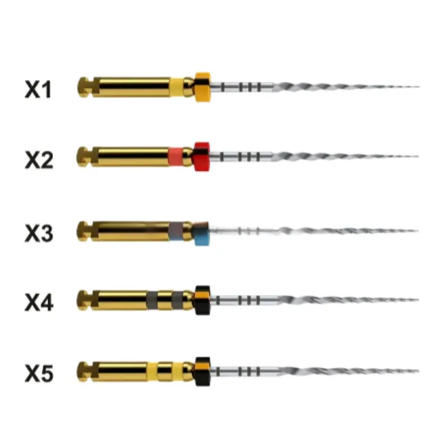 Denco Super Files II Next Muadili Rotary Kanal Eğesi 3'lü photo