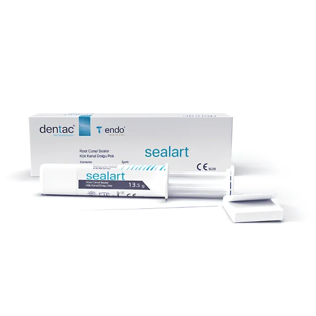 Dentac Sealart 13,5 g Şırınga ve Karıştırma Kağıdı photo