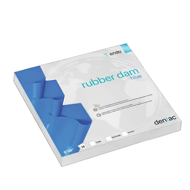 Dentac T-Endo Rubber Dam Lastiği Mavi photo