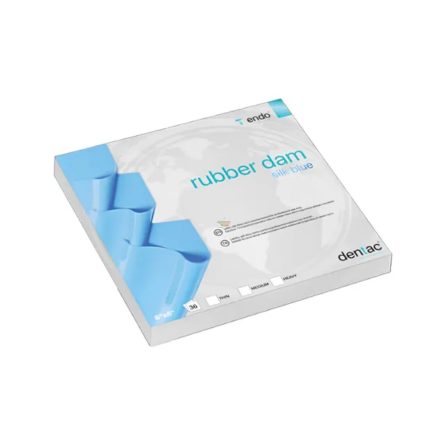 Dentac T-Endo SilkBlue Rubber Dam Lastiği Yüksek Kalite photo