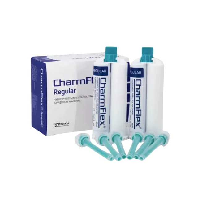 Dentkist CharmFlex Regular A-Silikon Ölçü Maddesi 2*50ml photo