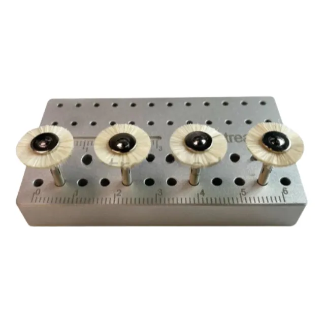 Dentreal Keçi Kılı Cila Fırçası - 4'lü set photo