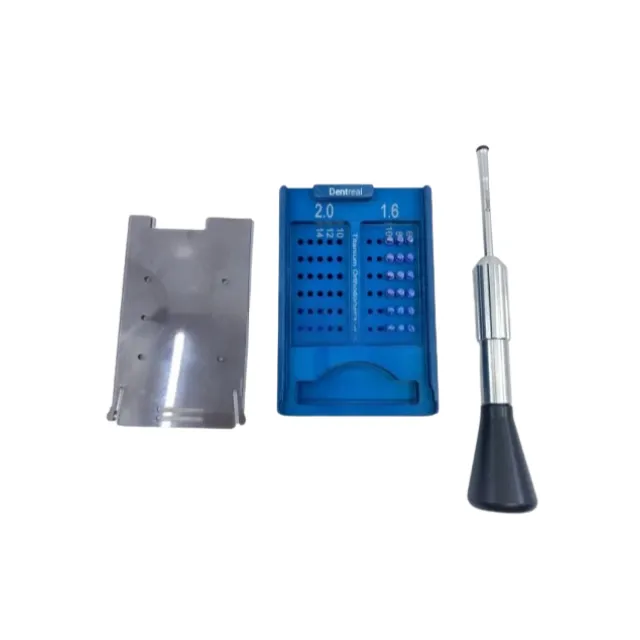 Dentreal Orthofix Titanyum Orthodontik Vida İntro Seti 1,6 mm Vidalar photo