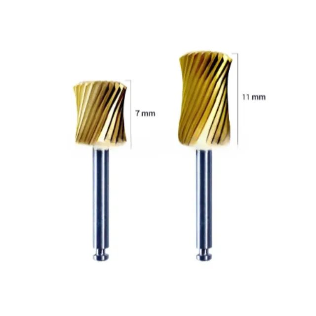 Dentreal Tungsten Carpide Kemik Düzeltme ve Trimleme Frezi Anguldurva İçin - 2 Adet photo