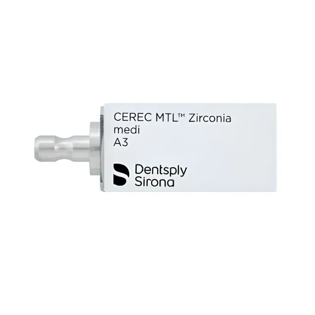 Dentsply Cerec MTL Zirconia Medi Blok 2'lik Kutu photo