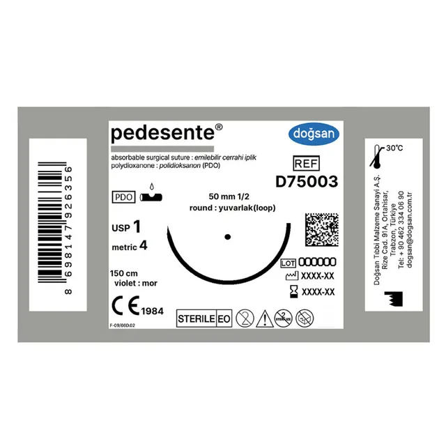 Doğsan Pedesente 1 50 1/2 Yuvarlak(loop) 150cm photo