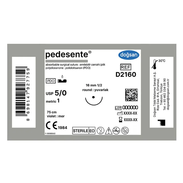 Doğsan Pedesente 5/0 16 1/2 Yuvarlak 75cm photo