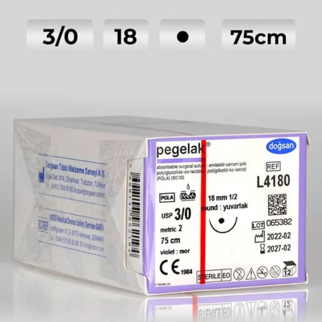 Doğsan Pegelak 3/0 18 1/2 Yuvarlak 75cm photo