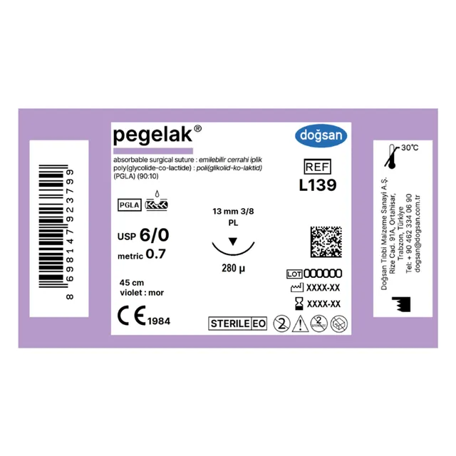 Doğsan Pegelak 6/0 10 3/8 Keskin(▼) 280µ 45cm photo