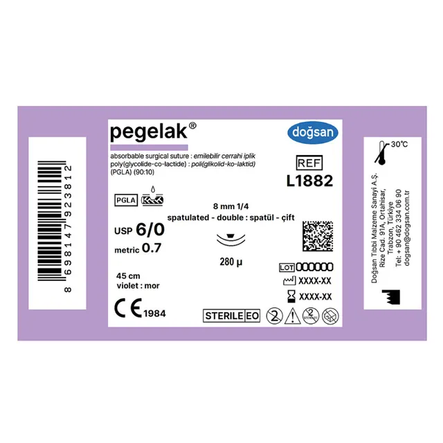 Doğsan Pegelak 6/0 8 1/4 Spat(çift) 280µ 45cm photo