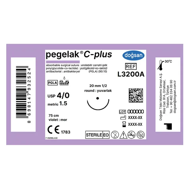 Doğsan Pegelak Plus 4/0 20 1/2 Yuvarlak 75cm photo