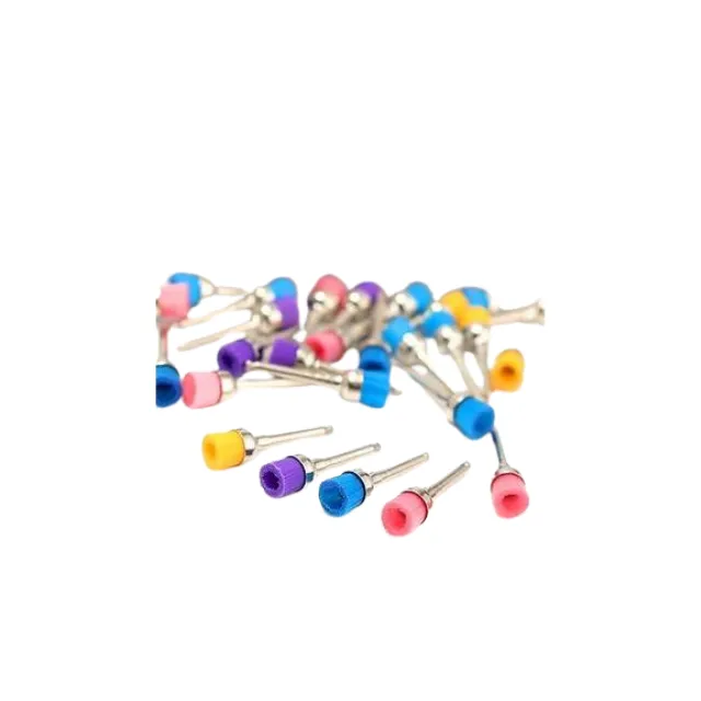 Drm Dental Karışık Renkli Naylon Detertraj Fırçası - 100 Adet photo