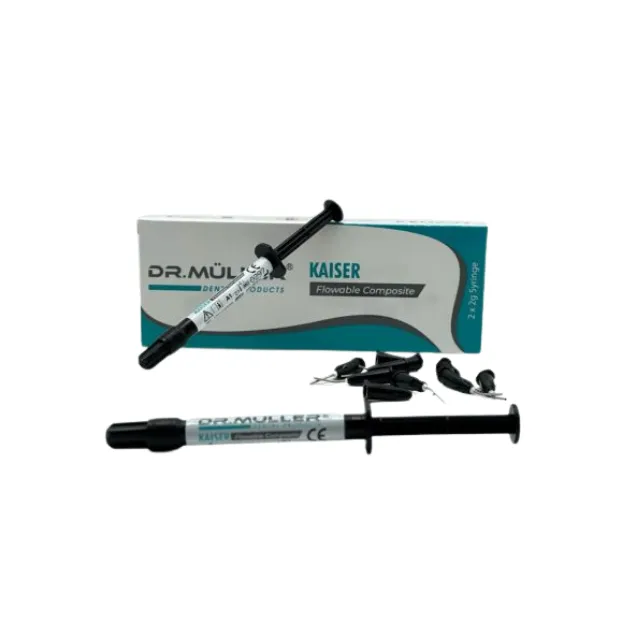 Dr.Müller Kaiser Flowable Composite 2x2g Syringe photo