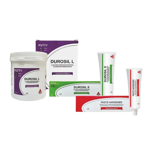 Durosil C Tipi Silikon Ölçü Maddesi Takım photo