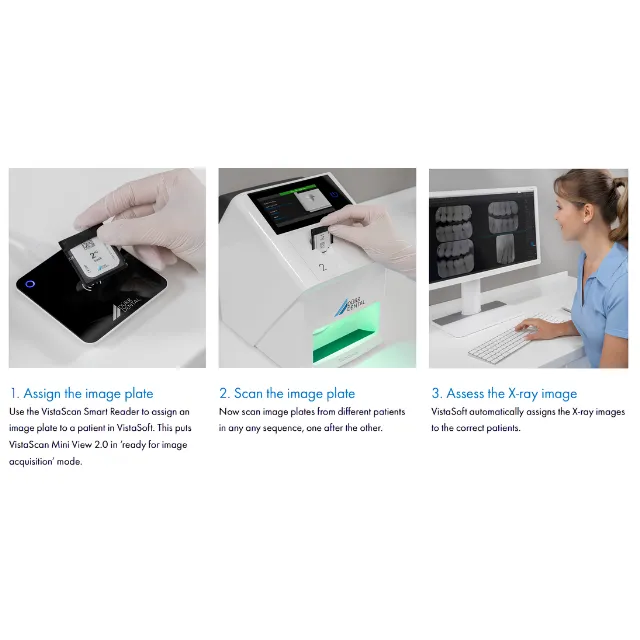 Dürr Dental Vistascan Mini View Fosfor Plak Tarayıcı 4