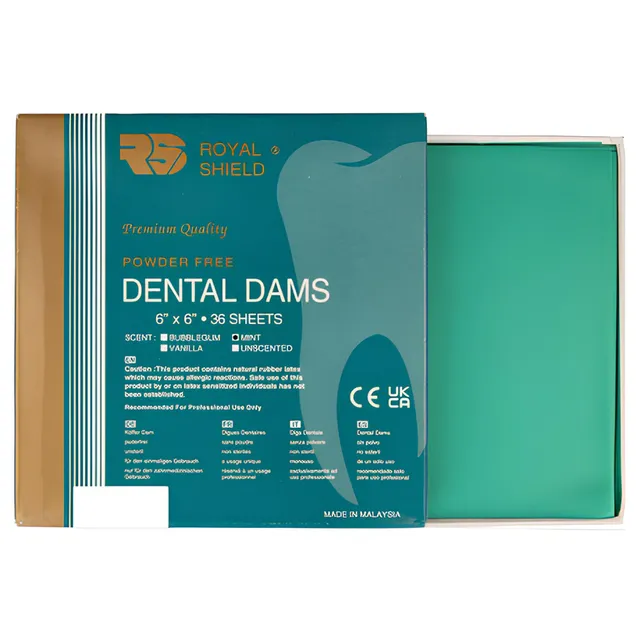 Elastomade Royal Shield Rubber Dam Lasti̇ği̇ 36'lik Kutu 2