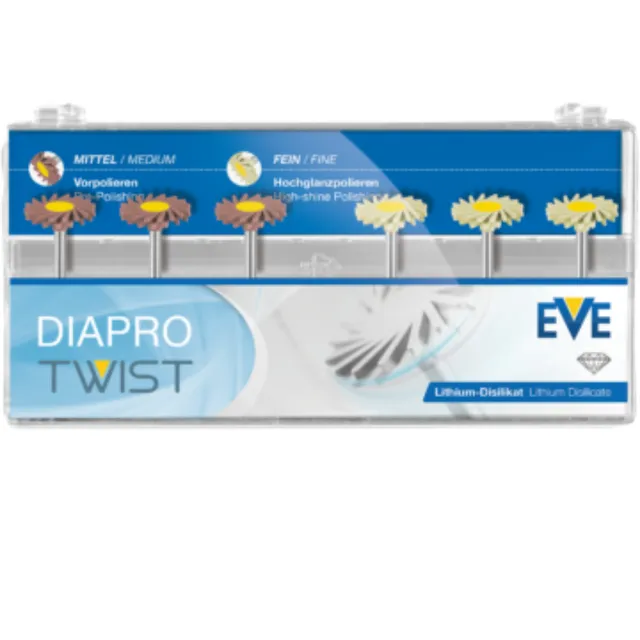 Eve Technick Diapro Twist RA 363 Polishing Diamond Coarse Lithium Disilicate photo