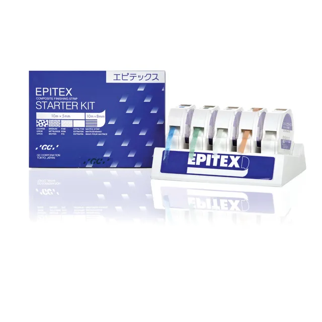 GC Dental Epitex Strip Starter Kit Bitirme ve Parlatma Şeritleri photo