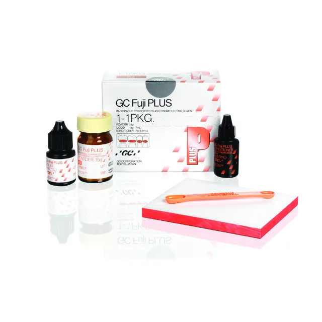 Gc Dental Fuji Plus Toz&Likit - Cam İonomer Yapıştırma Simanı photo