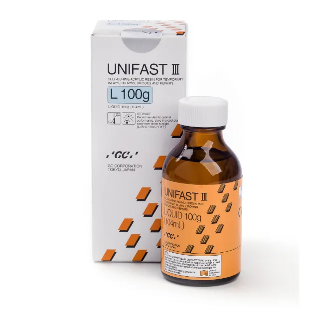 GC Dental Unifast III Geçici Kuron ve Köprü Likit 100 gr photo