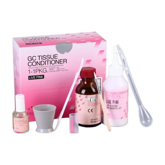 GC Tissue Conditioner Yumuşak Besleme Materyali photo