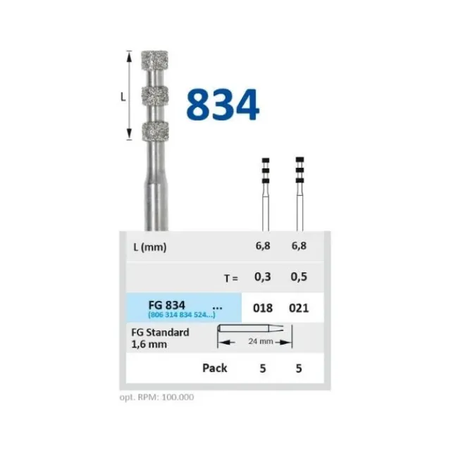 Horico Derinlik İşaretleme Frezi FG 834 2