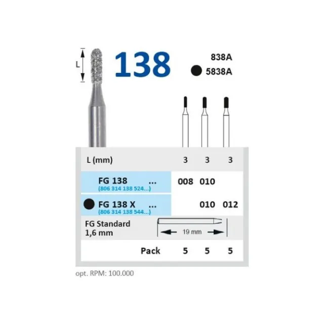 Horico Silindir Frez FG 138 2