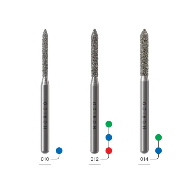 Horico Silindir Sivri Uç Elmas Frez FG 130 photo