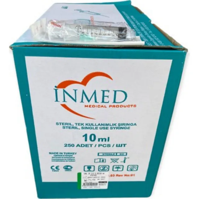 İnmed Enjektör 10 Ml  250lik  photo