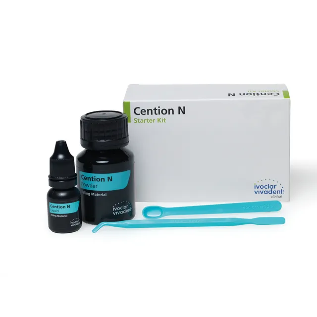 İvoclar Cention N Starter Kit Toz+Likit Dolgu Malzemesi 1x15 g /1x4 g photo