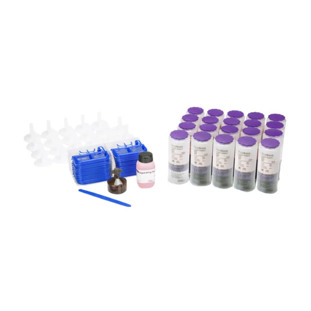 İvoclar IvoBase HI Kit 20 - Protez Kaide Malzemesi - Pink - V photo